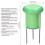Tuya ZigBee Soil Tester IP66 Αδιάβροχος αισθητήρας θερμοκρασίας/υγρασίας με έλεγχο APP 3