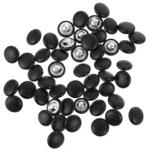 100 stuks leren tasknopen voor doe-het-zelf naaiprojecten en kledingaccessoires