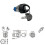 Replacement Mobility Scooter Spare Start On/off Ignition Switch With Key LOW 3
