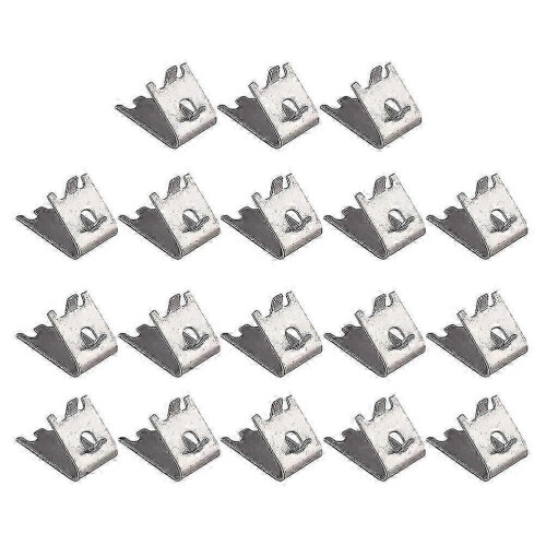 16pcs Stainless Steel Refrigerator Shelf Clips 2