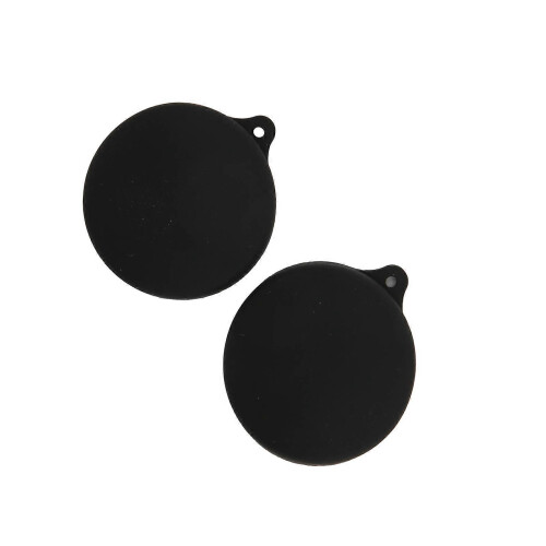 2pcs Panoramic Motion Camera Lens Protector Silicone Lens Protective Cap for GoPro MAX Camera 2