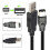 Adaptér JUNSUNMAY 1,8 m Firewire IEEE 1394 6-pinový samec na USB 2.0 samec 5