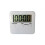 Digital Kitchen Timer for Cooking And Learning Large Digital Loud Alarm Magnetic Back Rack Cooking Timer for Baking (White) 1