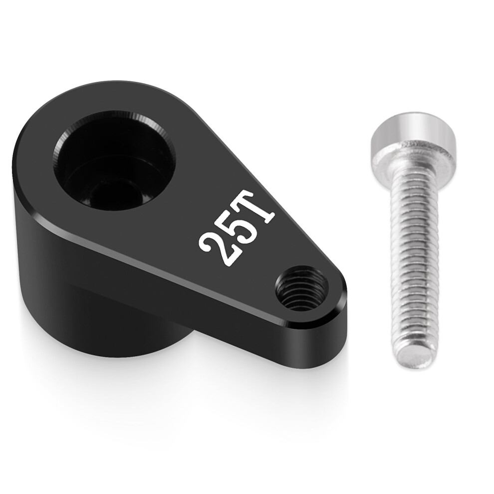 25T Aluminum Servo Arm And Servo Saver For Arrma 1/14 Rc Car, Cnc Machined, Precision Steering Control 9073542802808