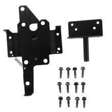 Automatic Gravity Gate Latch Iron Post Mount Door Bolt Lock with Durable Iron Construction for Secure Reinforcement