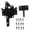 Automatic Gravity Gate Latch Iron Post Mount Door Bolt Lock with Durable Iron Construction for Secure Reinforcement 1