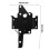 Automatic Gravity Gate Latch Iron Post Mount Door Bolt Lock with Durable Iron Construction for Secure Reinforcement 2