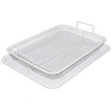 Stainless Steel Fryer Basket for Oven, Crisper Tray And Basket for Oven 13 X 9.6 Inch, for Fries/ba