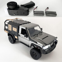 WPLDEWAN MN82S 1/12 Scale RC Rock Crawler Truck 4x4 Off Road for Land Cruiser with 280 Motor, 2Speed, Proportional Control, LED Lights for Adults