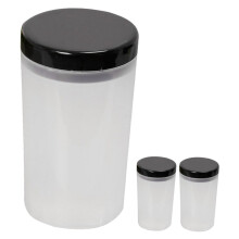 3 Pack Paint Brush Cleaning Cups with Vertical Holder for Acrylic and Watercolor Easy Rinsing
