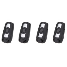 4X Replacement 3 Button Remote Keyless Key Shell Fob Case for 1 3 5 6 7 E90 E93 E92 M3 M5 X3 X5