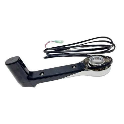 Outboard Vertical Single Control Box Throttle Control Handle for  704-48205-P1 2