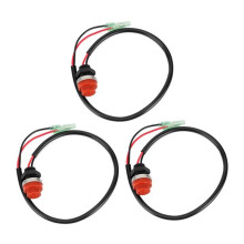 3pcs Universal Boat Outboard Engine Motor Start Kill Keyless Push Button Applicable to All for Ships