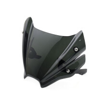 Motorrad Sport Windschutzscheibe Windschutzscheibe Visier Windabweiser für GSX-8S GSX8S 2023 2024 Wind Getönt Schwarz
