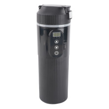 Car Electric Kettle 500ml, 12V-24V, 22x7 cm, Black