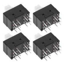 4Stk Zuverlässiger Selbstsperrender Mini Drucktaster Für Haushalt
