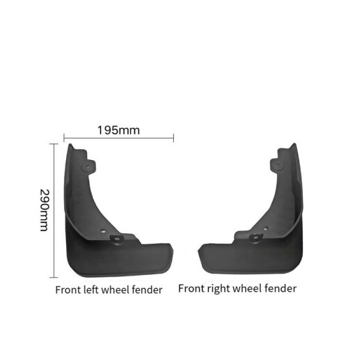 4PCS Car Mudguard Mud Flaps  Mud Guard  for    2020-2024 Car Accessories 2