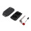 Foldable shell 1 button for remote key   FLIP KEY A, C, E, S, SLK, CLK CLASS 2