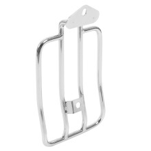 Motorrad GepäCkträGer RüCkenlehne KotflüGel Hinten für Sportster Xl 883 Xl1200 X48 (Silber)