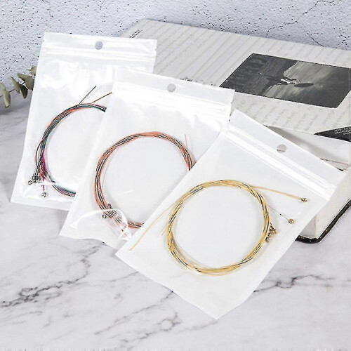 6pcs Guitar Strings Nylon Silver/copper Alloy Strings Set for Classical Classical Guitar 1m 1-6 E B G D A E Guitar Accessories