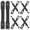 100Sets Hebegriffe Aus Für Karton DIY Tragehilfe 5