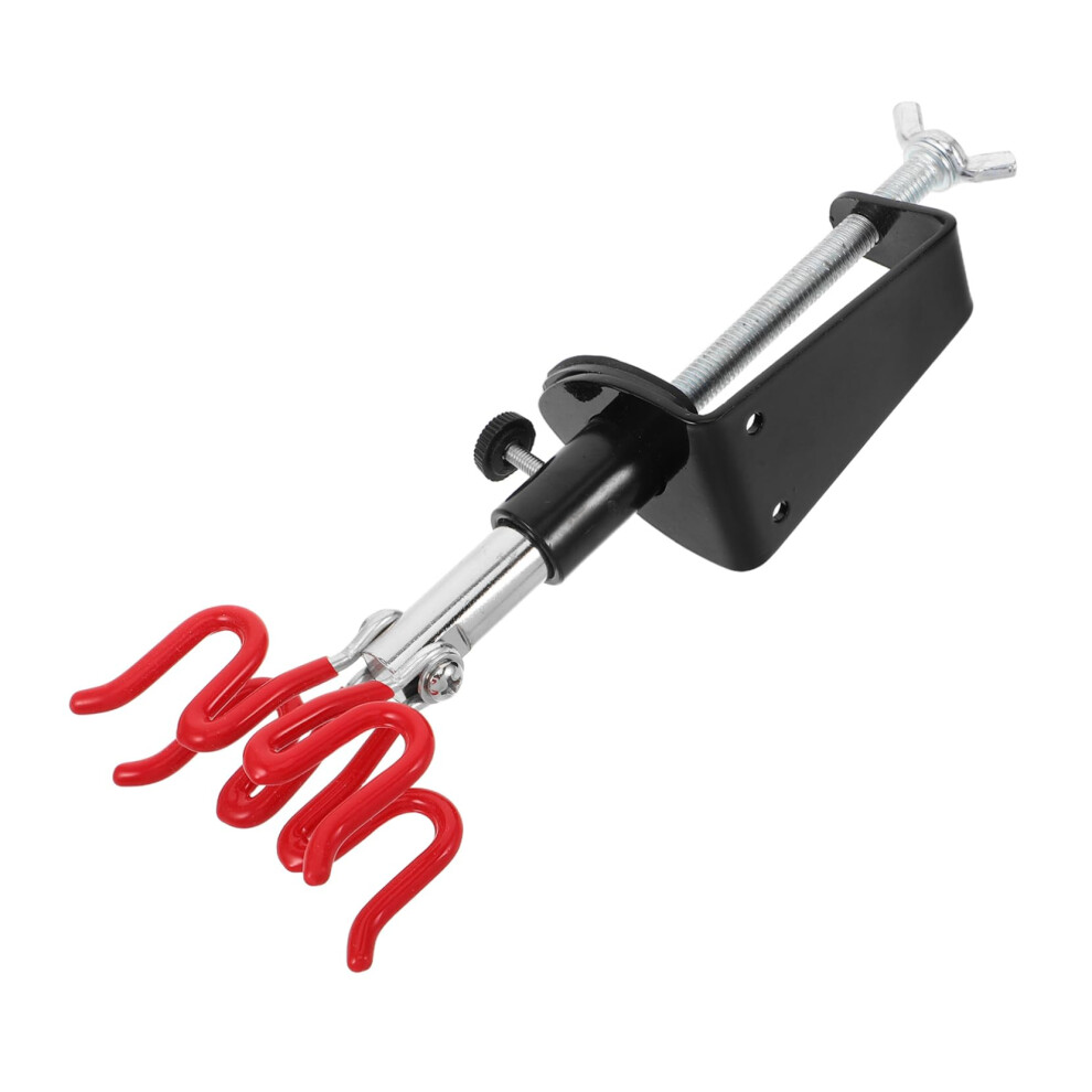 Adjustable Airbrush Holder With Desk Clamp, Metal Stand For Multiple Airbrushes, Stable Organizer 9771547660248