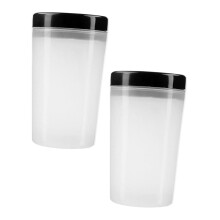 2pcs Dual Cup Art and Nail Brush Cleaning Cup Set for Outdoor Painting and Manicure