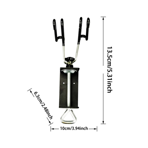 Airbrush Stand for Desktop with Universal Holder and Integrated Storage Compartments for Efficient Workflow 1