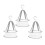 3pcs Makeup Brush Drying Rack Set with Breathable Hanging Mesh Design and Quick Air Circulation 1