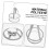3pcs Makeup Brush Drying Rack Set with Breathable Hanging Mesh Design and Quick Air Circulation 2