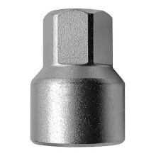 Wheel Locking Nut Key for Porsche 54mm Thick-Walled Socket Adapter, Anti-Theft Lug Nut Removal Tool for Secure Wheel Lock Removal