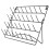 Wall Mount Thread Spool Rack with 32 Hooks, Durable Iron Organizer for Sewing and Embroidery Storage 3