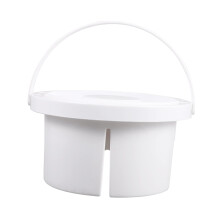 Paint Brush Washer with Color Tray and Brush Holder, Multifunctional Portable Cleaning Basin for Travel