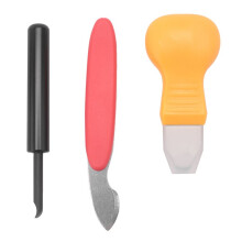 3 PCS Watch Back Removal Tool Pry Watch Back Case Opener Watch Battery Replacement Repair Tool Kit