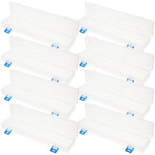 8Pcs Paint Brush Storage Box Multi Use Art Supplies Organizer for DIY Projects and Easy Access