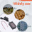 Direct Current 4-28V Digital Thermometer Double Display Detectors Snowmobile Candle Temperature Car Thermometer A 3