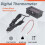Direct Current 4-28V Digital Thermometer Double Display Detectors Snowmobile Candle Temperature Car Thermometer A 4