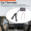 Direct Current 4-28V Digital Thermometer Double Display Detectors Snowmobile Candle Temperature Car Thermometer A 6