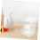 Clear Makeup Brush Holder and Pen Organizer for Vanity Desk, Multi‑Functional Storage with Stable Base 4