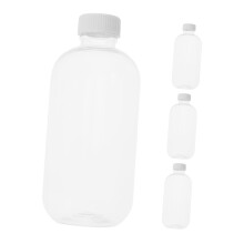 4pcs Reusable Bead Storage Bottles Set Leakproof Lid for Easy Bead Refills and DIY Crafts
