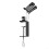 Dual Airbrush Holder with Side Rack, Pivoting Design and Tip Protection for Workbench Studio 1