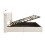 Double Upholstered Bed with Charging Station 2