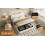 Double Upholstered Bed with Charging Station 9