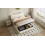 Double Upholstered Bed with Charging Station 10