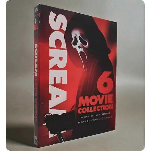 Scream 1-6 (DVD) Movie 6-Disc english version