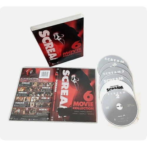 Scream 1-6 (DVD) Movie 6-Disc english version 2