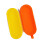 Silicone Swim Goggles Case With Ventilation Hole-Yelloworange 1