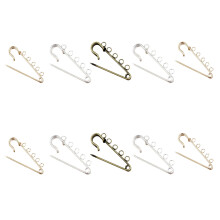 Metal Big Pin Ideal For Clothing Fabric And-10 mixed colors