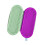 Lightweight Portable Eyeglass Storage Box-Greenpurple 1