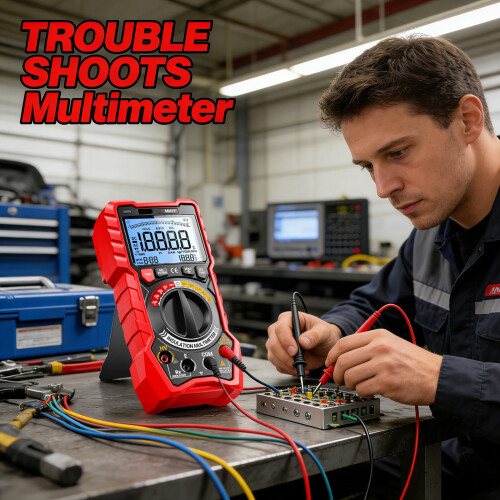 Digital Multimeter and Analyzers Voltmeter Ohmmeter Auto Ranging 1